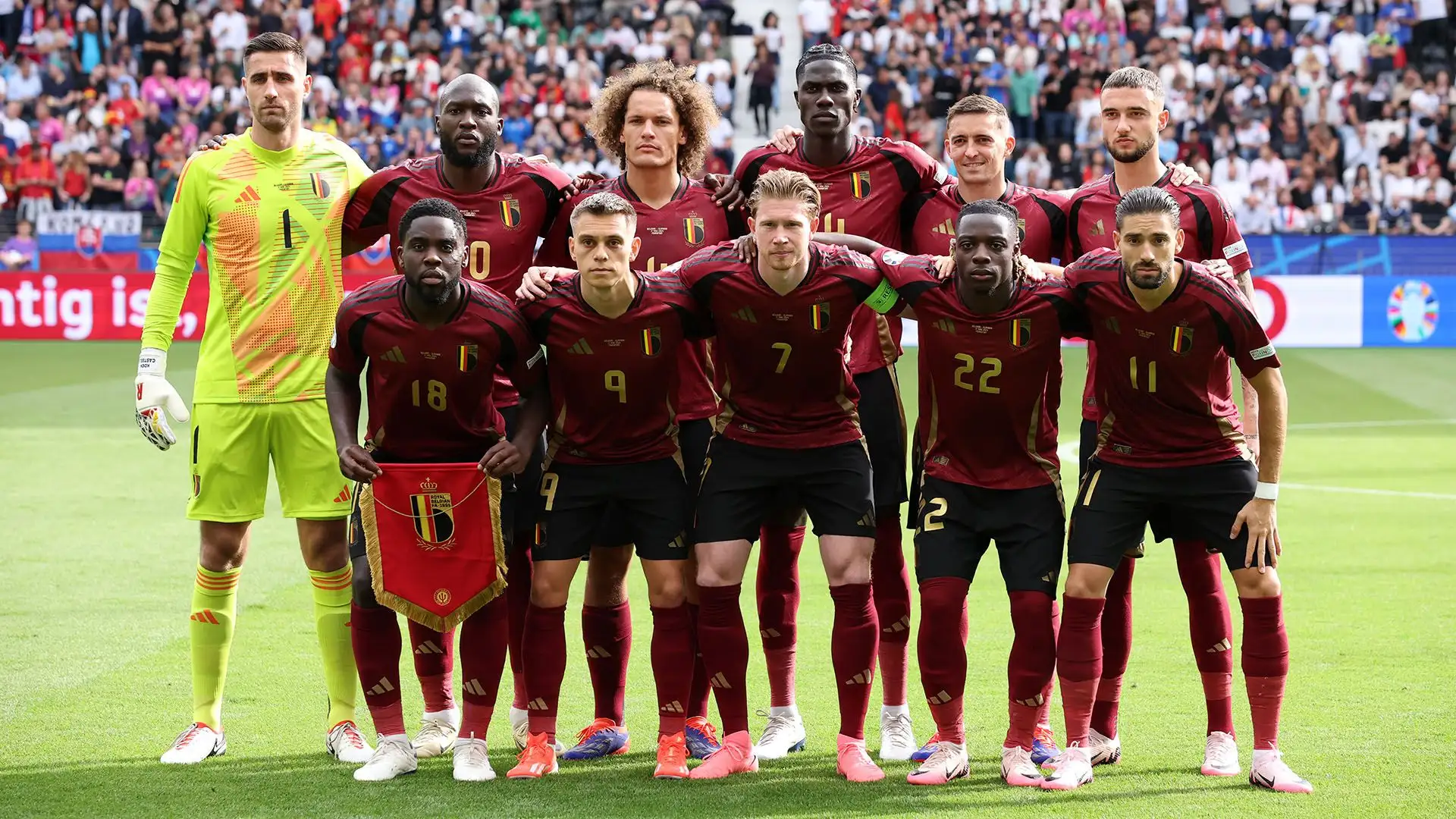 6- Male il Belgio: -3 posizioni rispetto al precedente aggiornamento. 1797.98 punti
