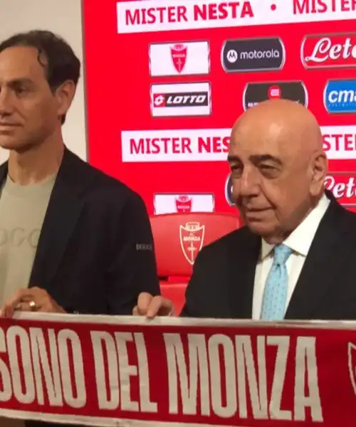 Alessandro Nesta al Monza, Galliani svela il motivo tattico: le foto