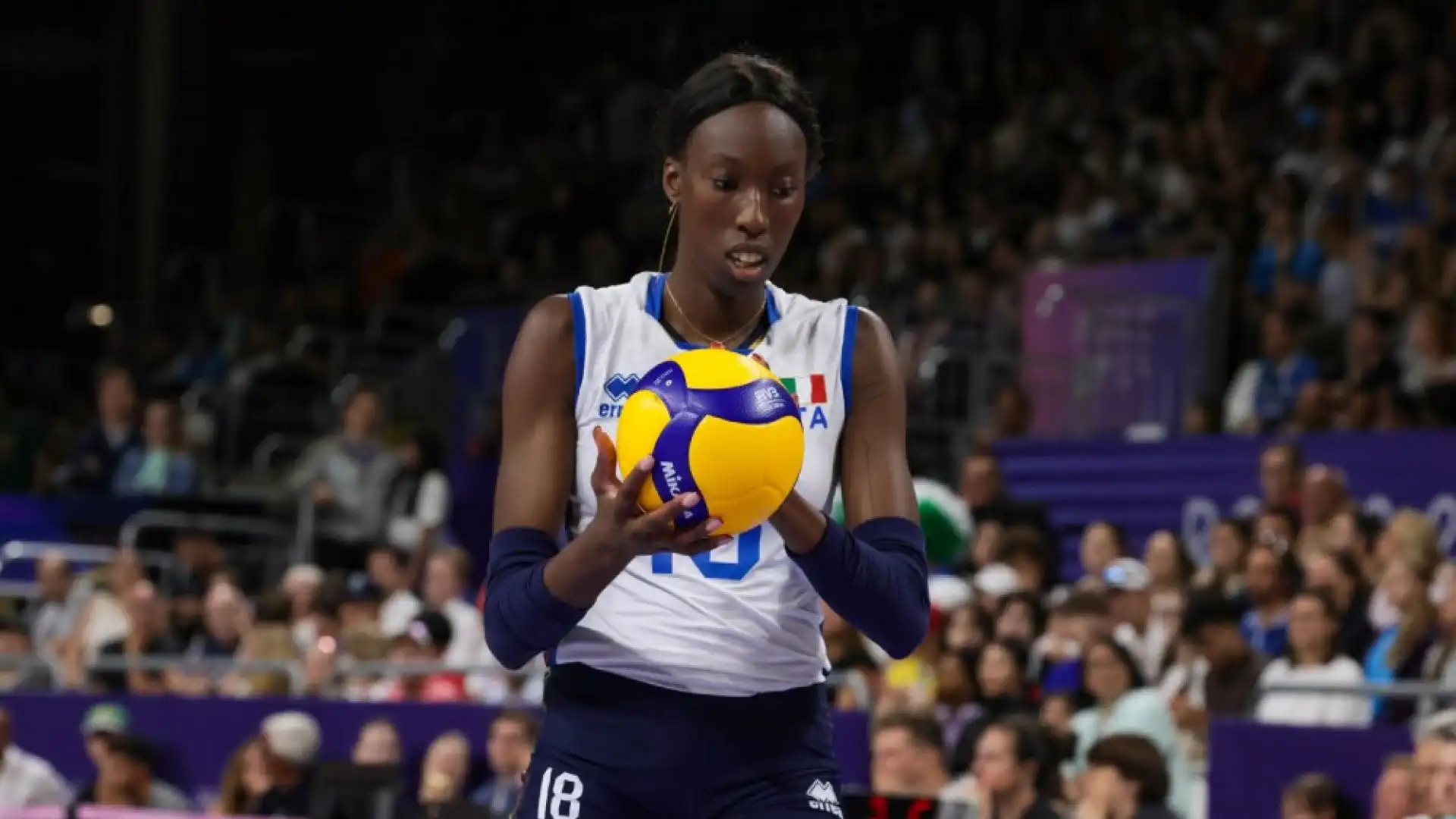 L'Italvolley ha debuttato alle Olimpiadi di Parigi 2024.