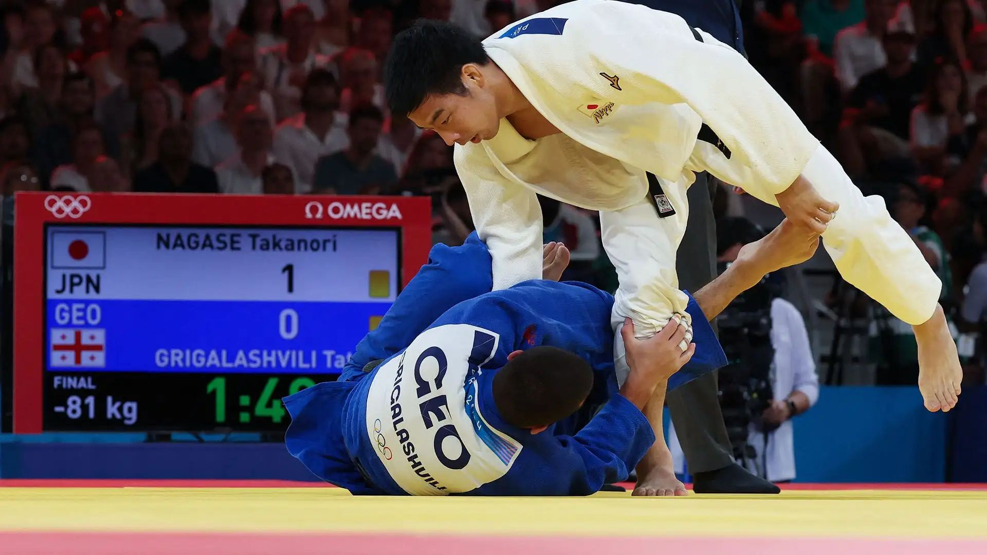 A Parigi Nagase ha trionfato nella categoria 81 kg uomini