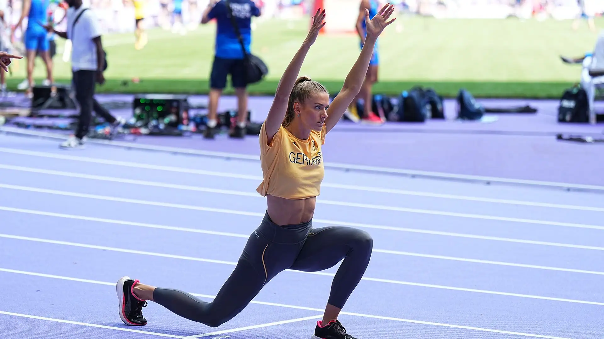 Alica prenderà parte alla staffetta femminile 4x400 metri
