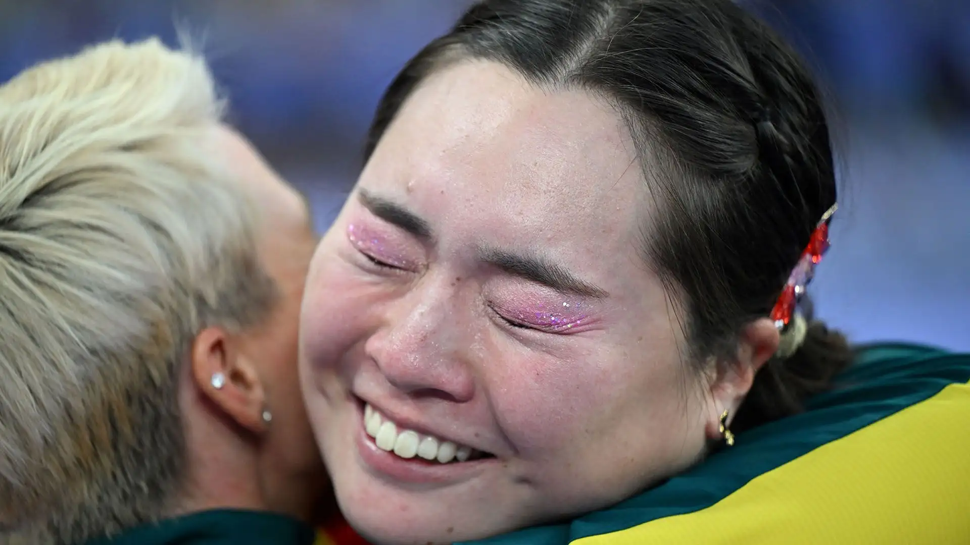 Seconda la sudafricana Jo-Ane Van Dyk con 63,93 metri