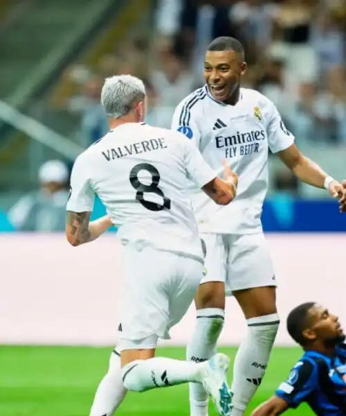 Mbappé piega l’Atalanta, Supercoppa al Real Madrid