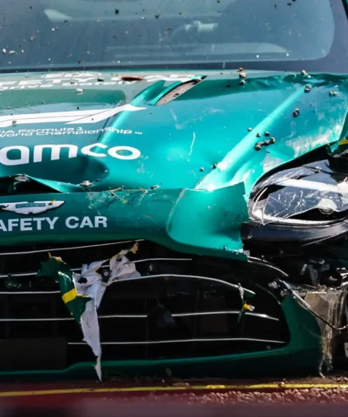 F1, GP Monza 2024: le foto dell’incidente della safety car