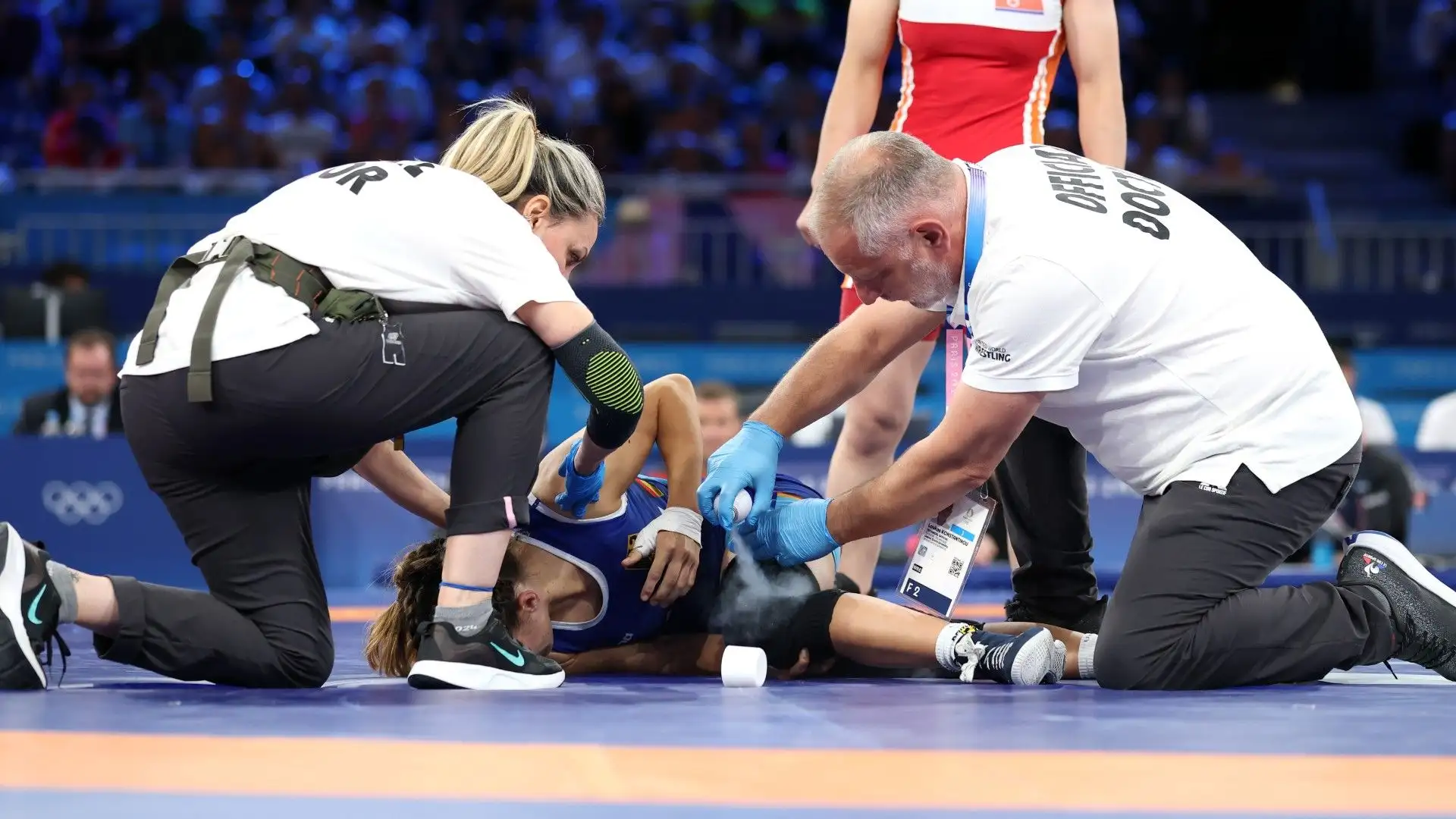 Annika ha voluto continuare a lottare ma non ci è riuscita

