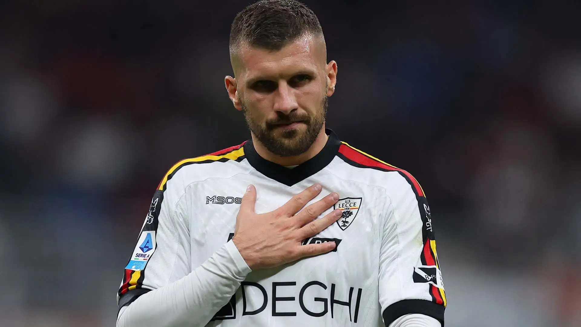 Tra i salentini l'ex Rebic teneva molto a fare bella figura