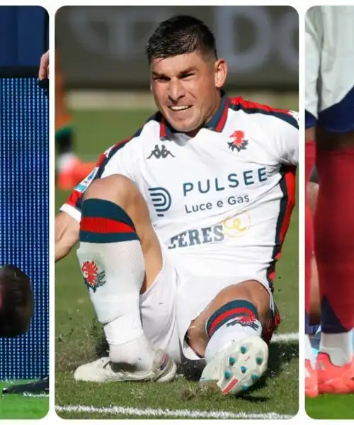 Allarme rosso: cresce la paura nei calciatori. Le foto