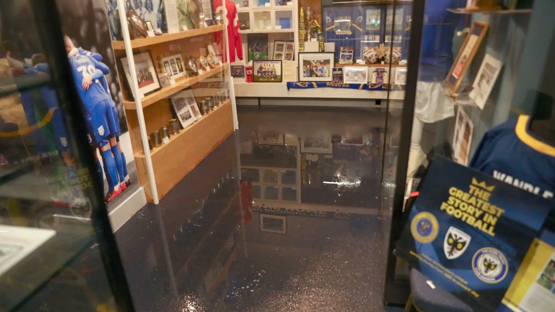 La zona è stata colpita da una terribile alluvione nei giorni scorsi
