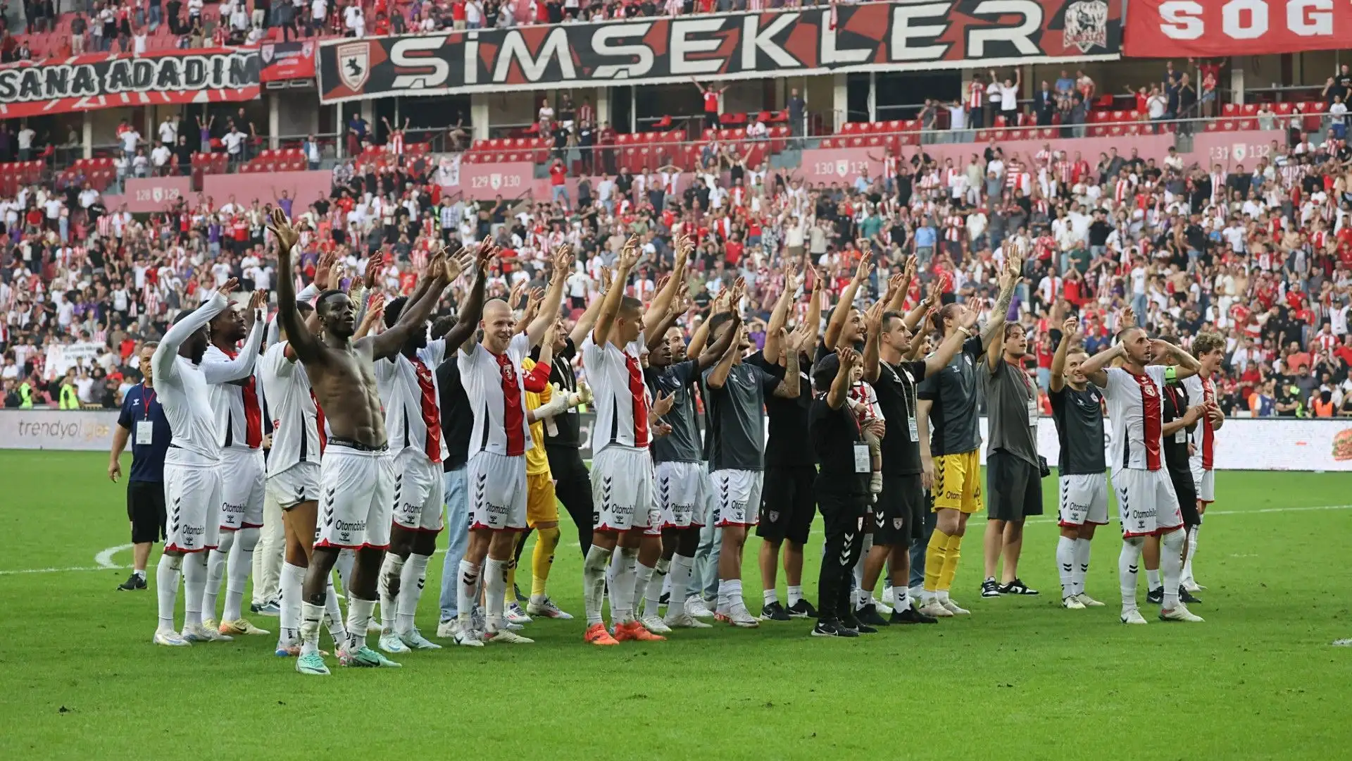 Alla fine il Samsunspor ha vinto 4-3