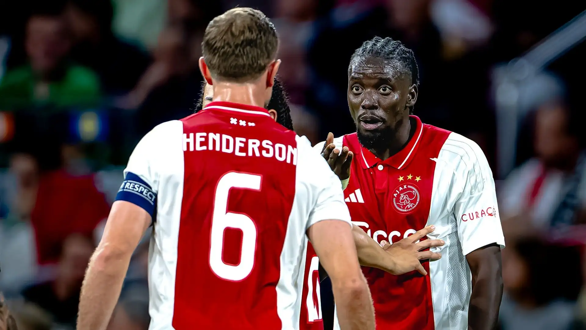 Scontro tra Jordan Henderson e Bertrand Traore
