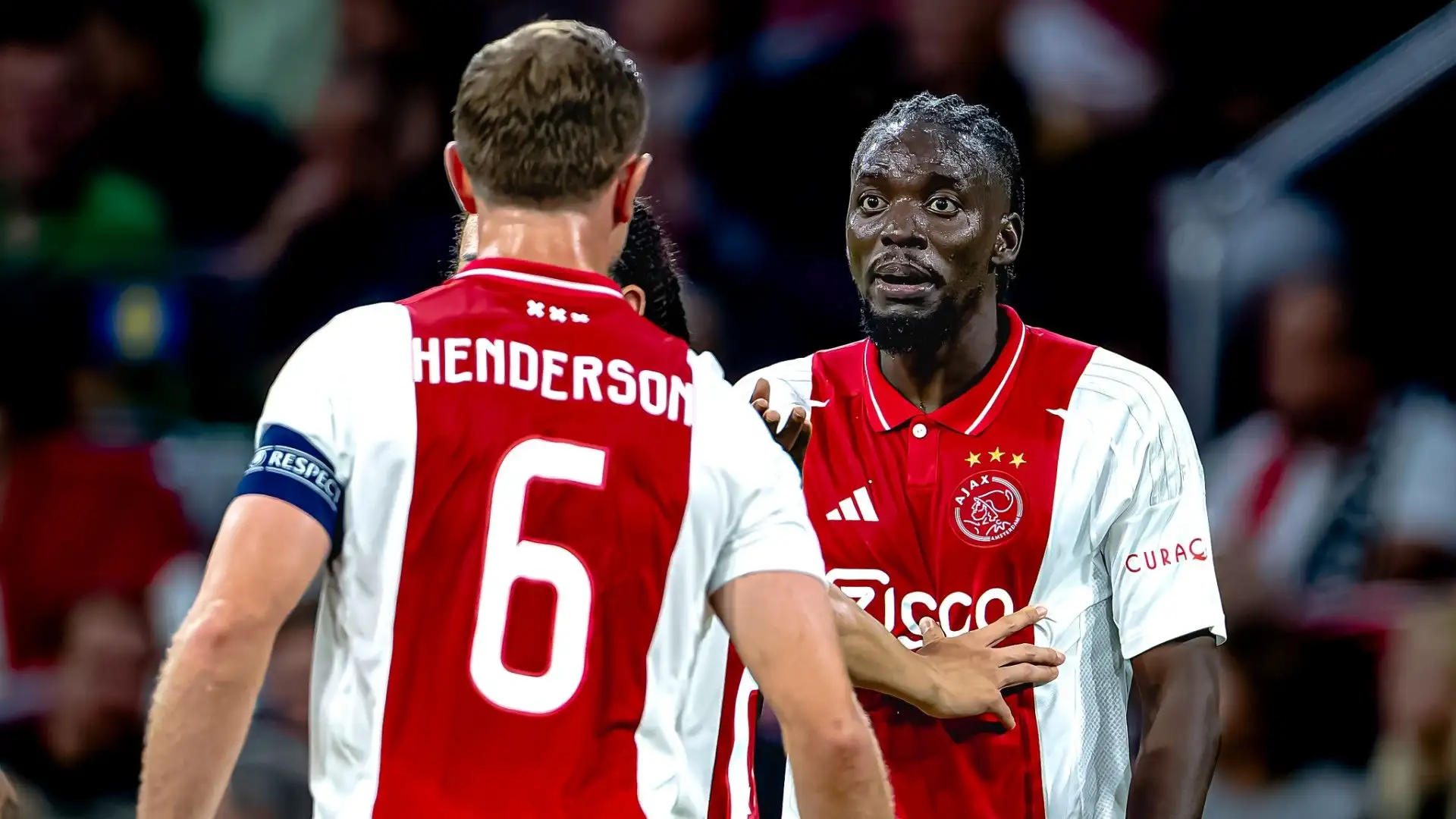 I due hanno avuto un'accesa discussione durante Ajax-Besiktas
