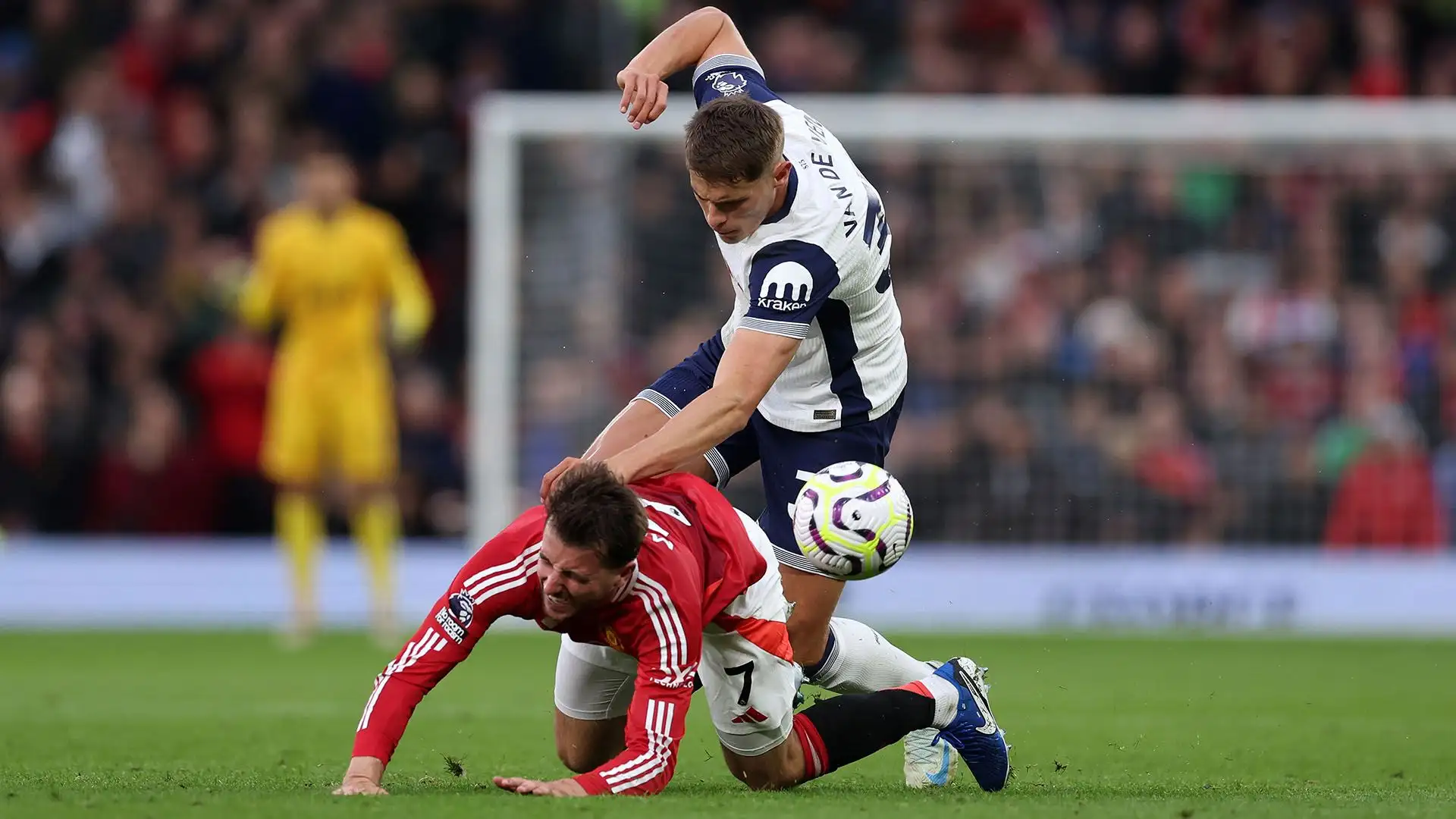Grande spavento durante Manchester United-Tottenham
