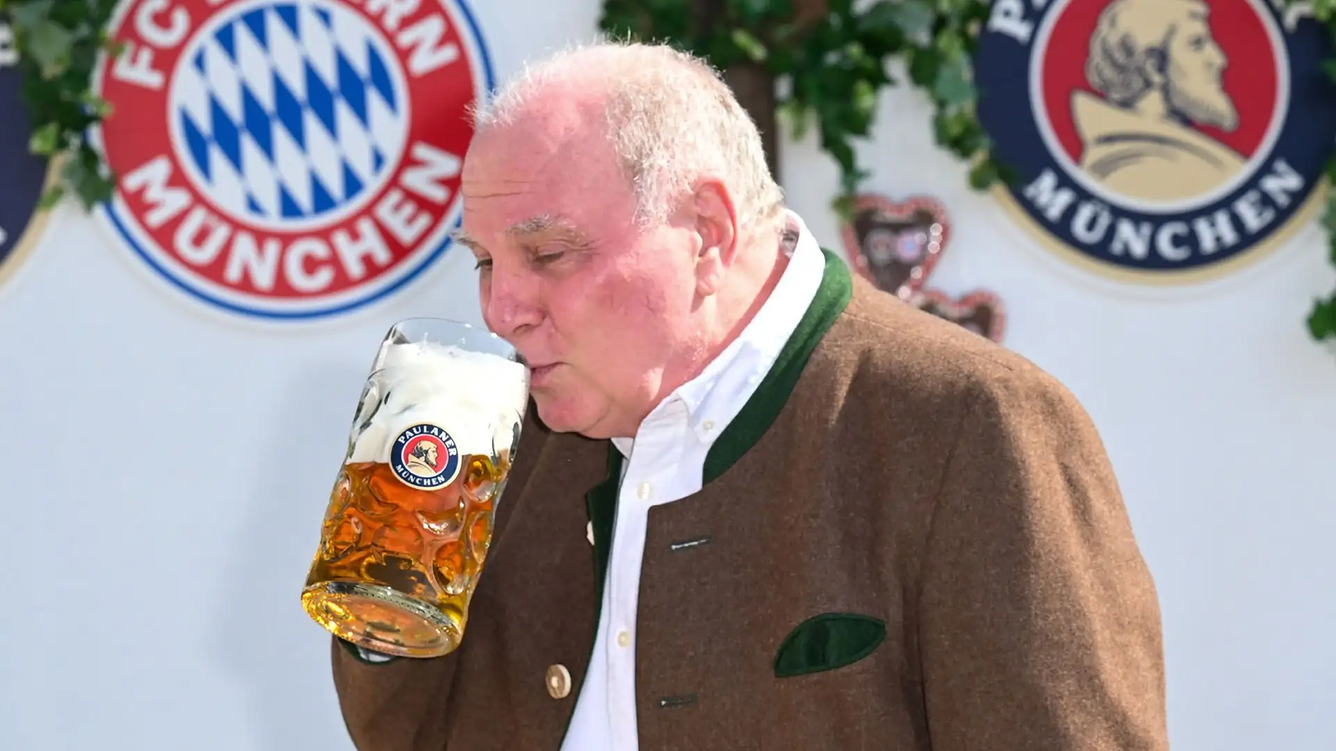 Il presidente onorario Ulrich Hoeneß