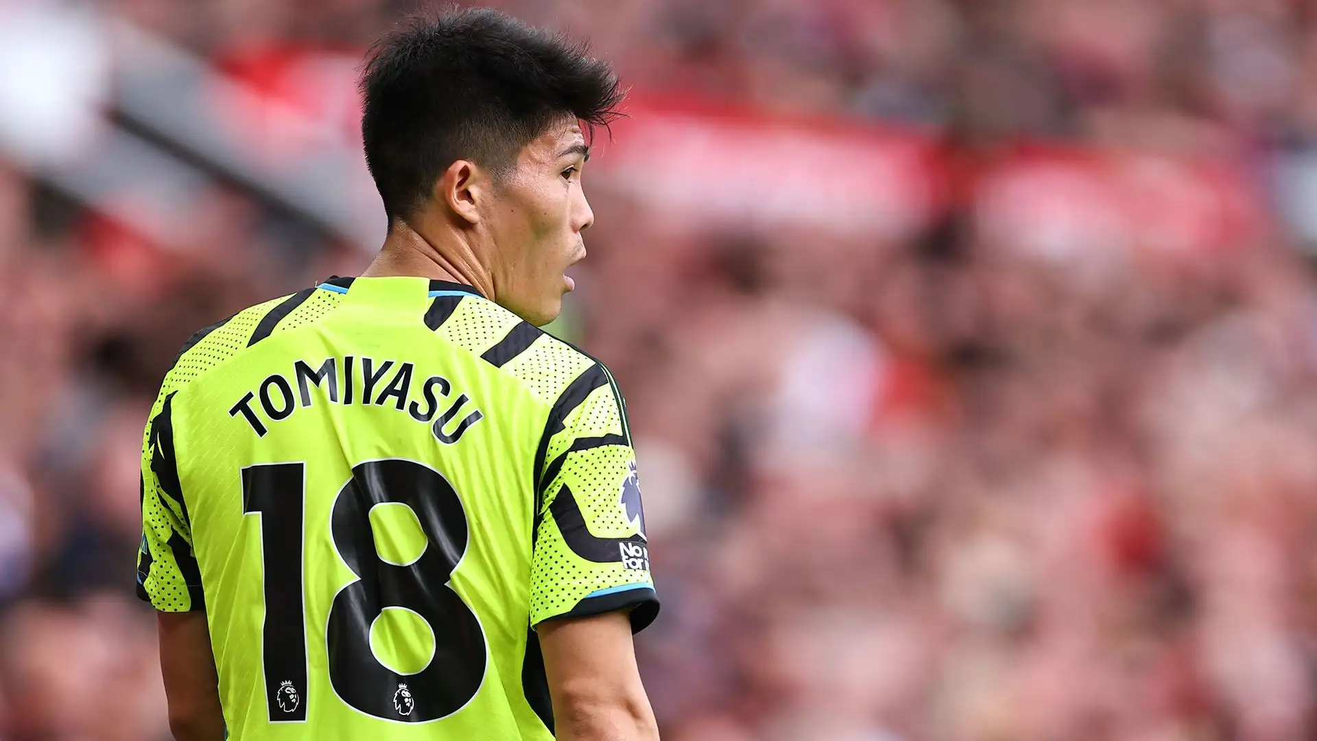 Takehiro Tomiyasu ha già giocato in Italia con la maglia del Bologna
