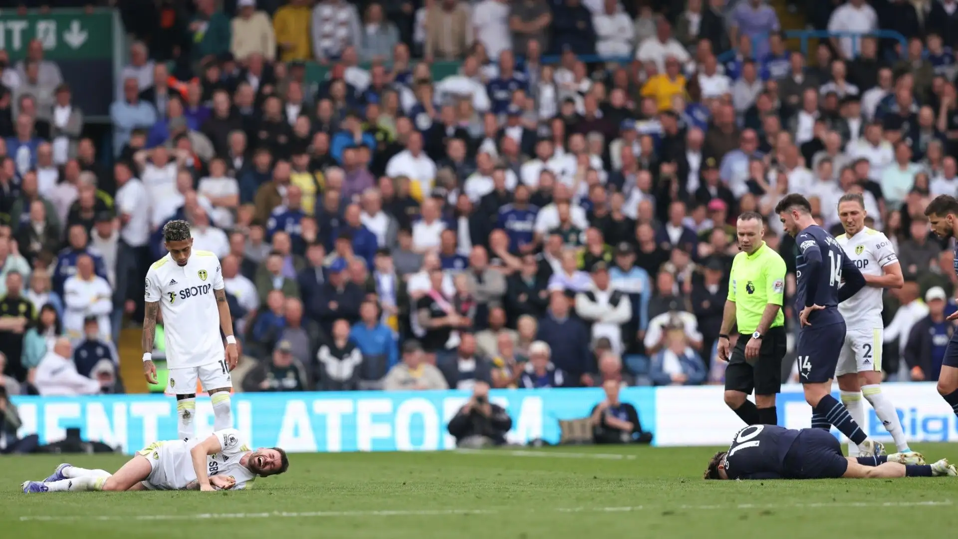 Il disastro è accaduto il 30 aprile 2022 durante Leeds-Manchester City
