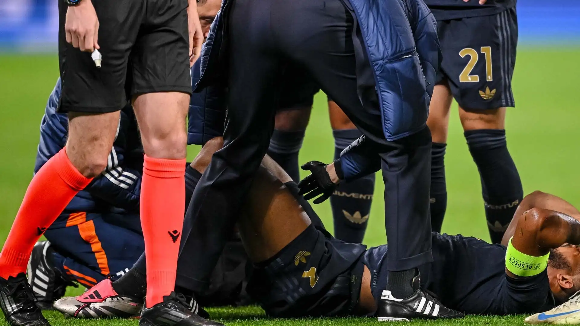 La serata è iniziata nella maniera peggiore per i bianconeri