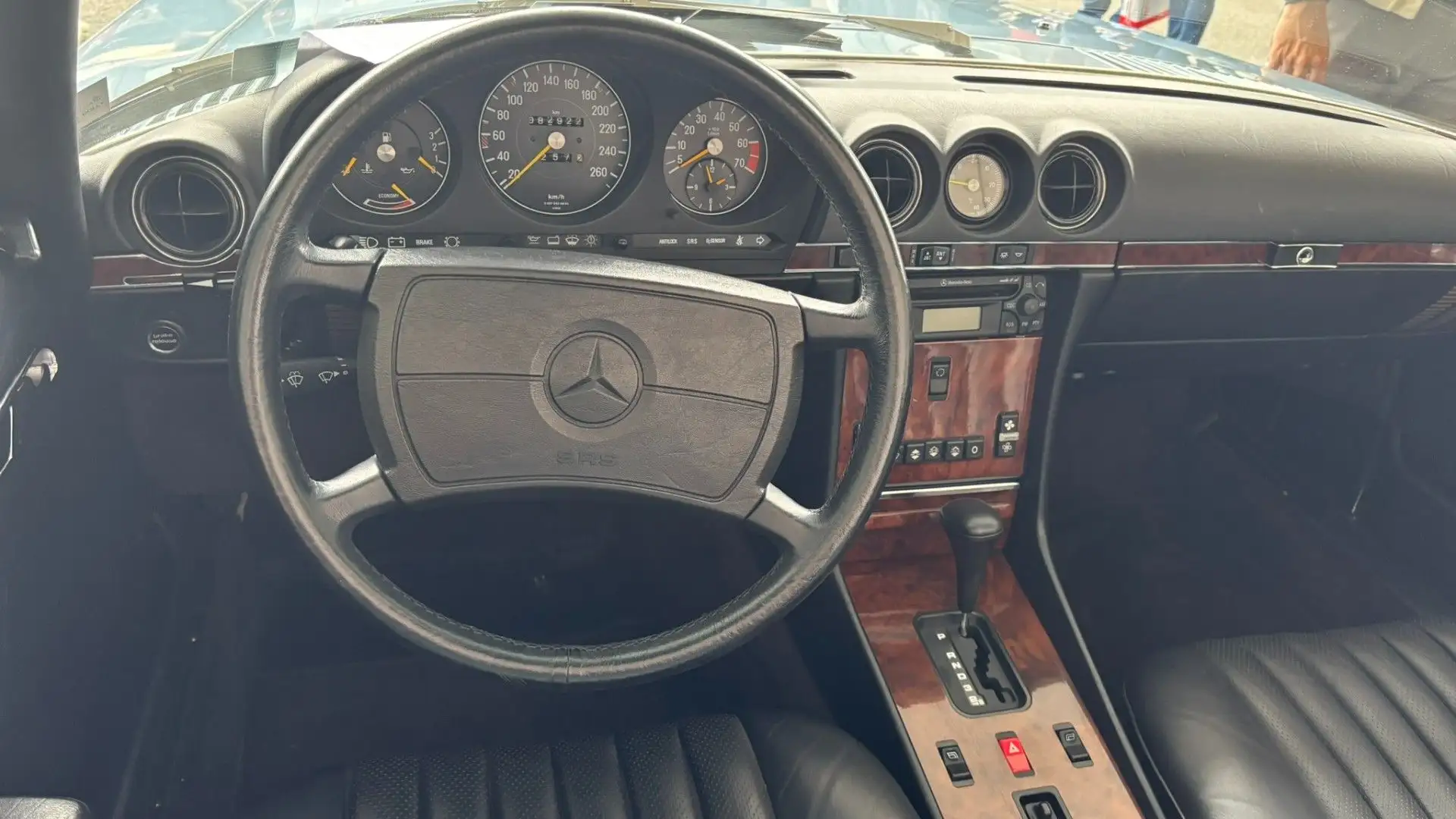 La qualità costruttiva tipica di Mercedes, anche negli interni 
