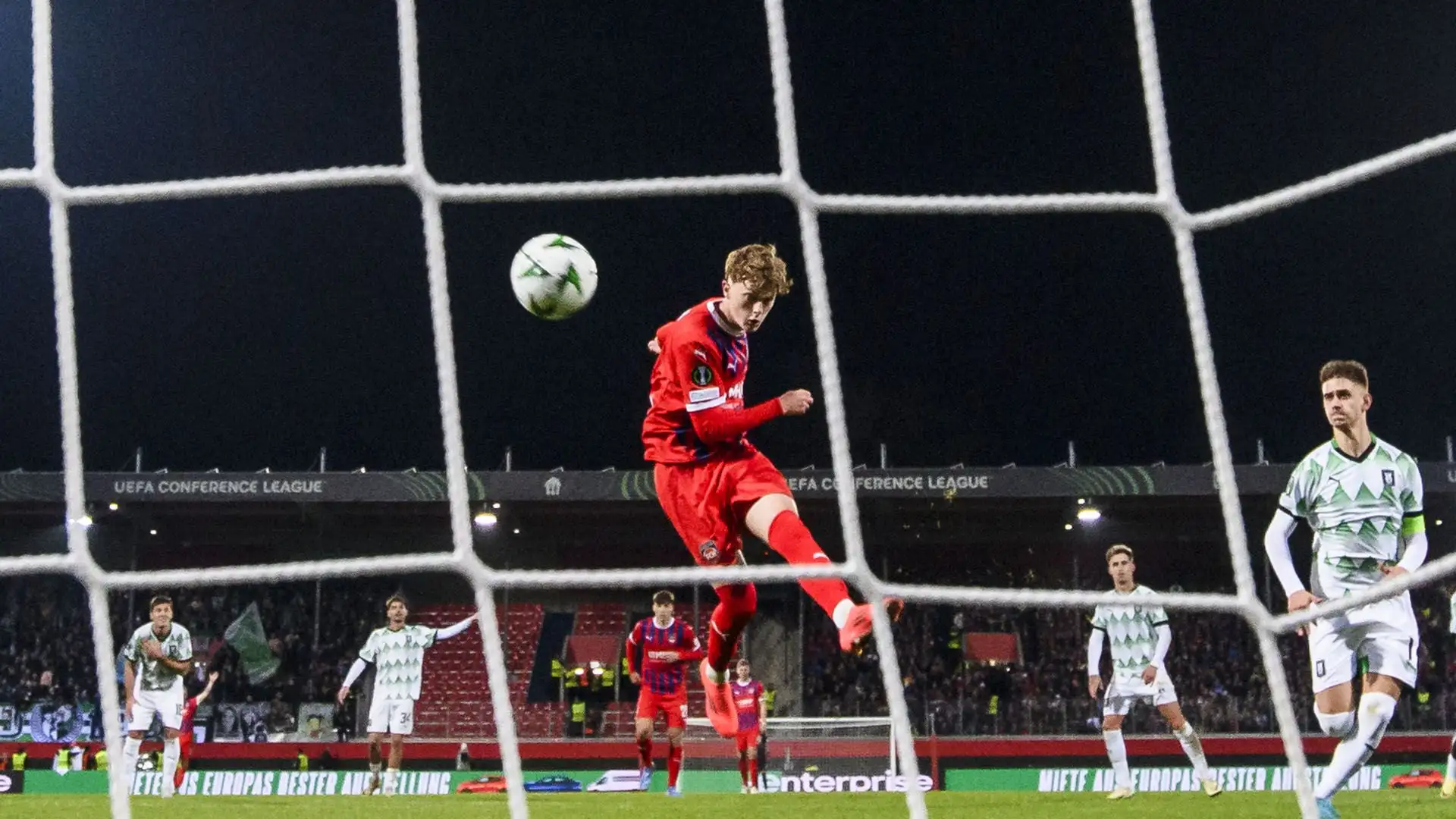 Paul Wanner ha guidato alla vittoria l'Heidenheim contro l'Olimpija Ljubljana in Conference League
