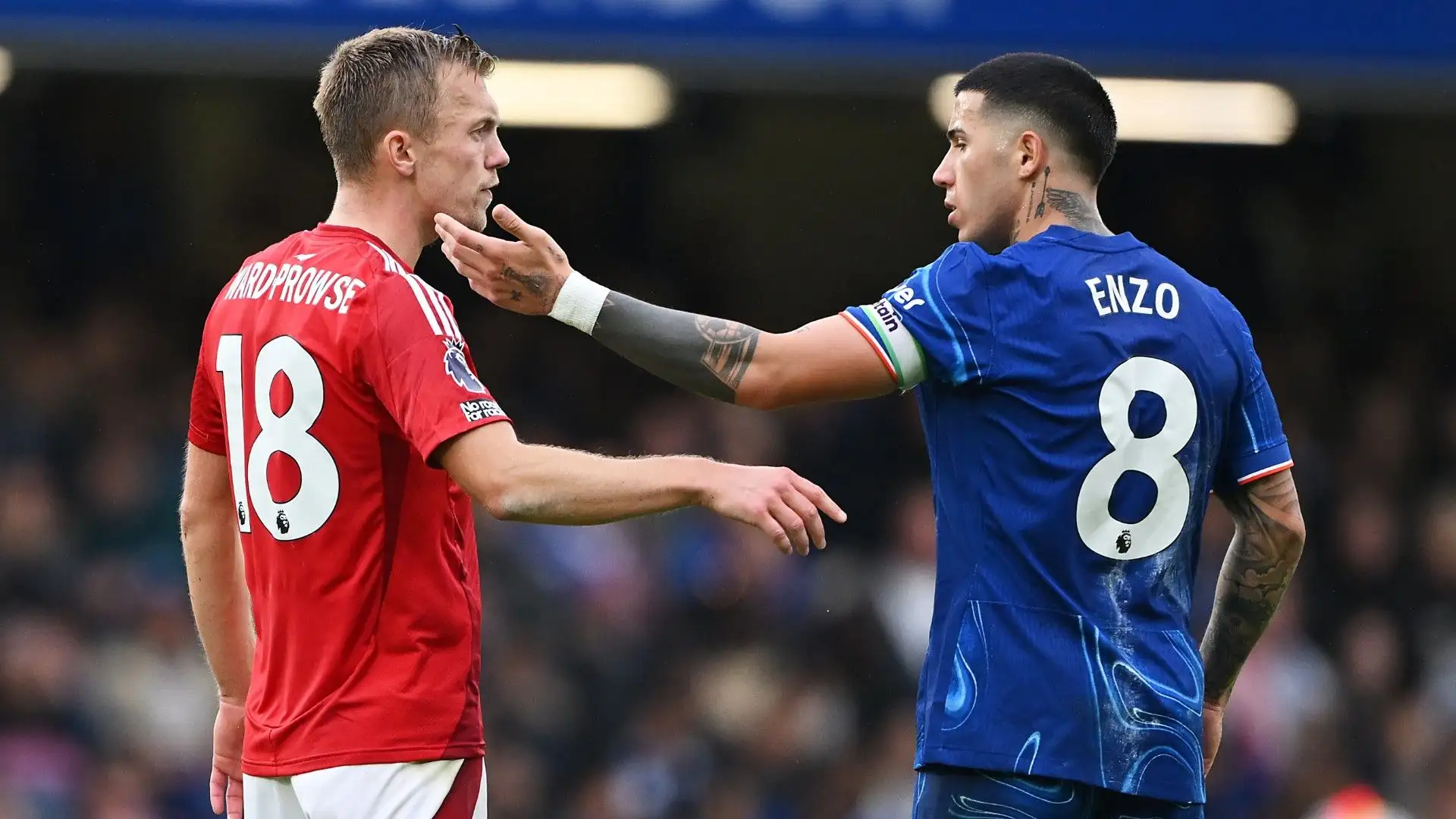 Ward-Prowse è stato espulso e il Nottingham Forest ha giocato gli ultimi 12 minuti di partita in 10 uomini
