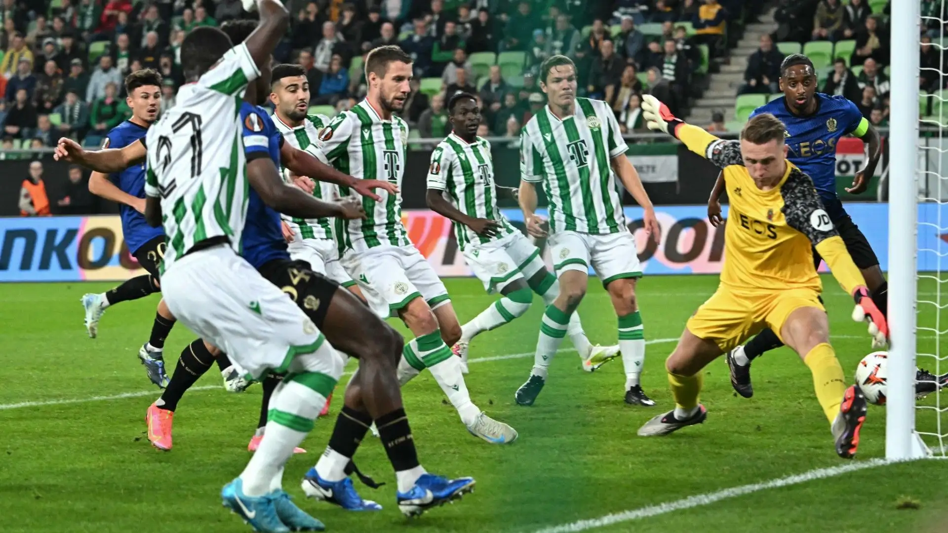 La sfida è stata vinta dal Ferencvaros grazie all'autogol di Bombito
