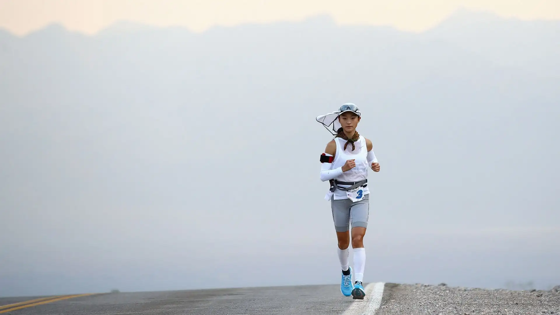 La partenza della competizione è nel Bacino di Badwater, situato 85 metri sotto il livello del mare
