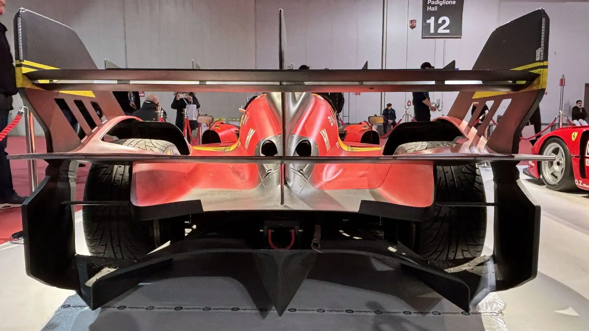 Successivamente, un modello più evoluto ha girato all'autodromo Enzo e Dino Ferrari di Imola 
