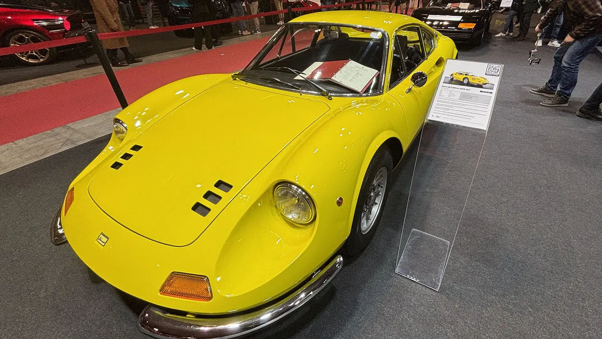 Nel 1968 viene presentata la Dino 206 GT, primo modello della nuova linea.