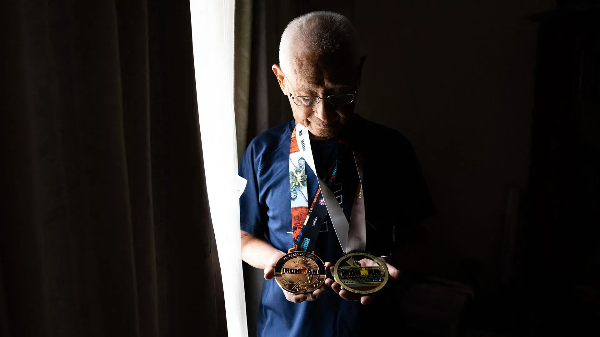 Hiromu Inada è il detentore del Guinness World Record come la persona più anziana a completare l'IRONMAN World Championship
