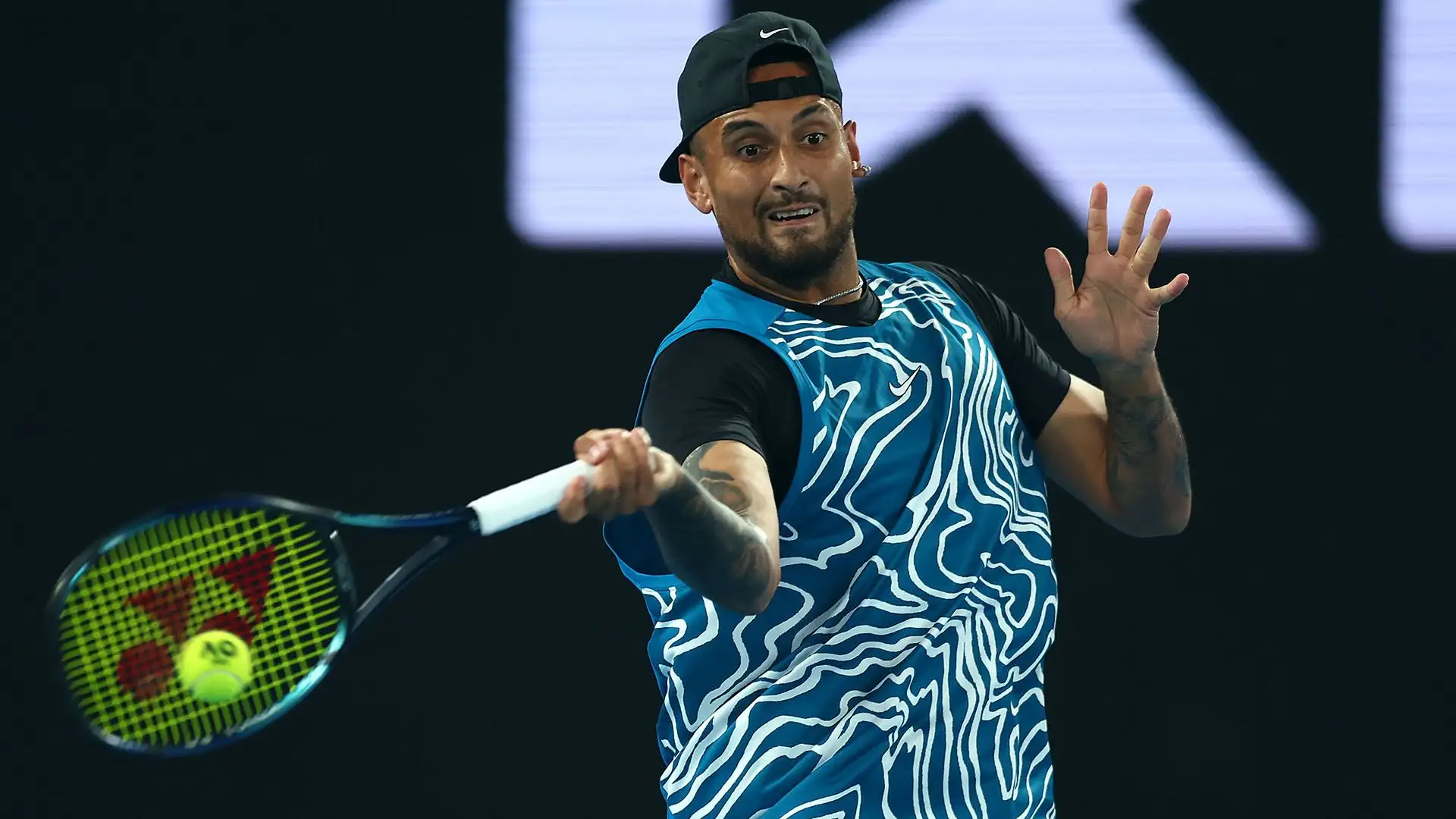 In una storia su Instagram, Kyrgios ha documentato il suo allenamento in vista del torneo di Brisbane, in programma a gennaio