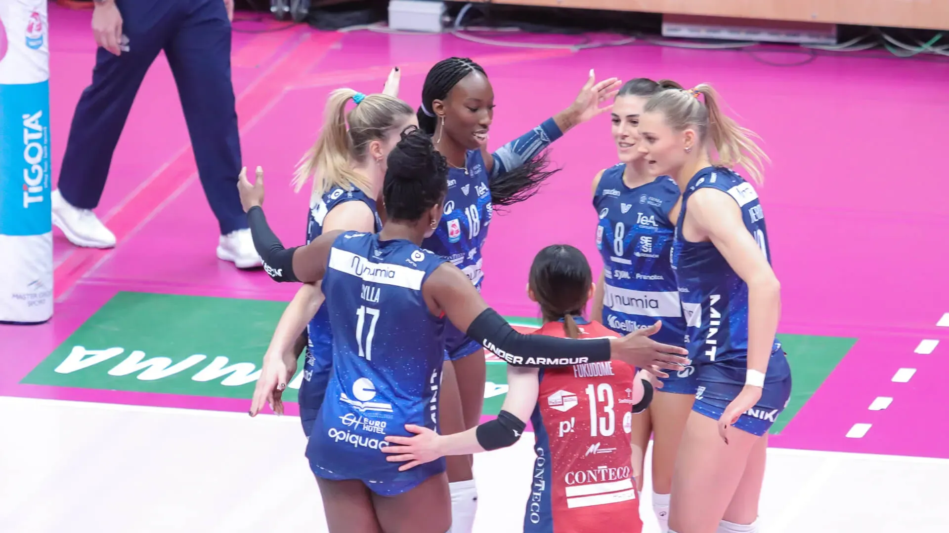 All’andata, infatti, le meneghine si erano arrese con un secco 3-0 in Turchia, subendo l’unica sconfitta nel loro percorso in Europa.