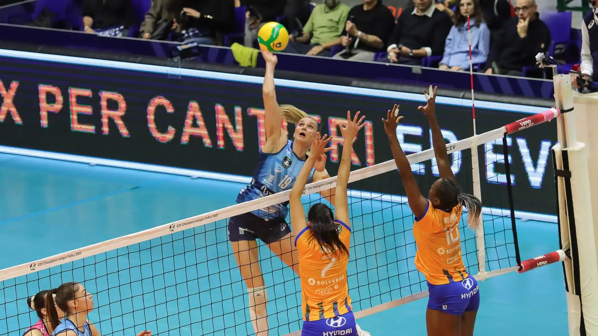 Big match di Champions contro il VakifBank.