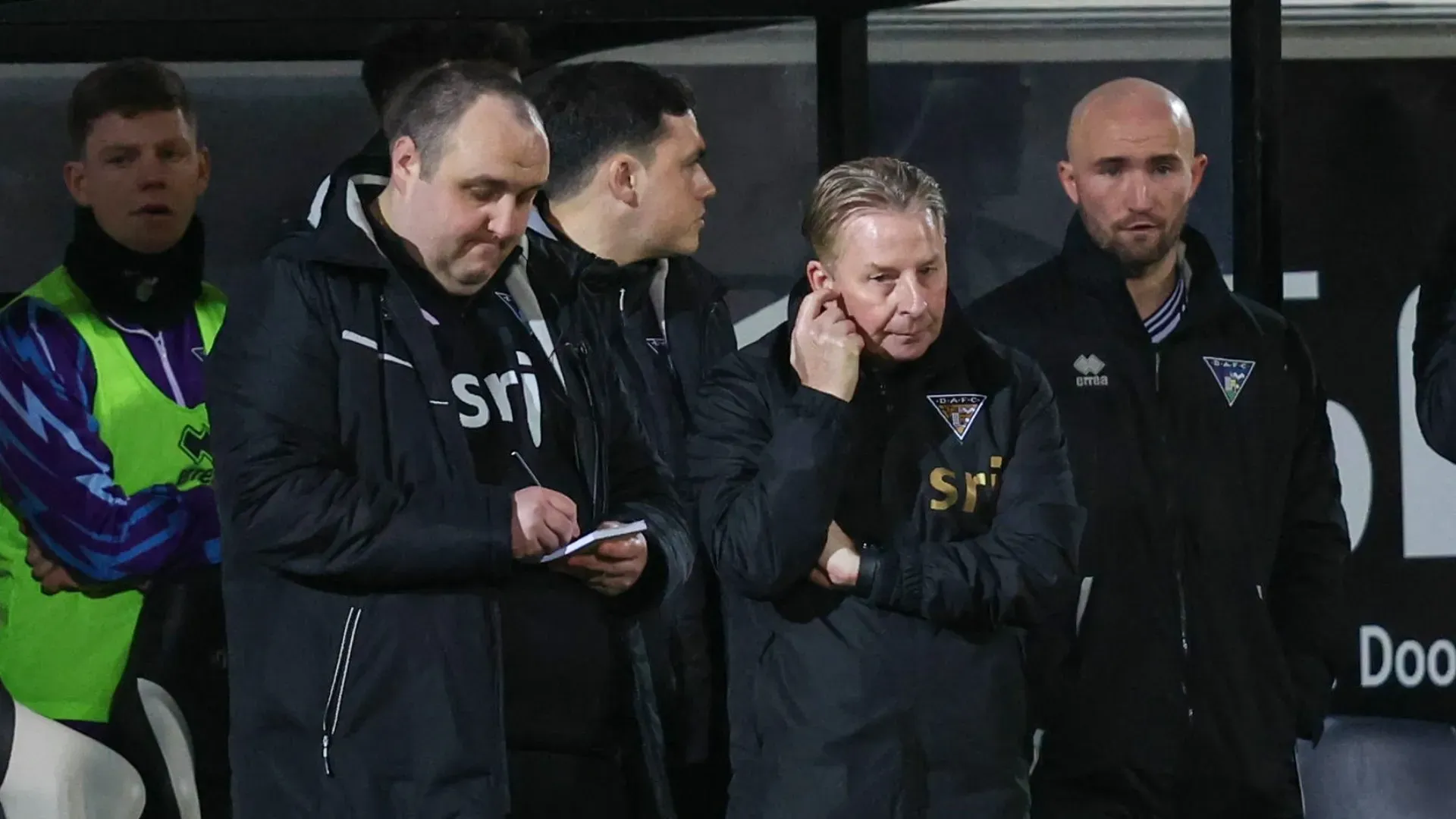 Scene tristissime al termine di Dunfermline-Falkirk
