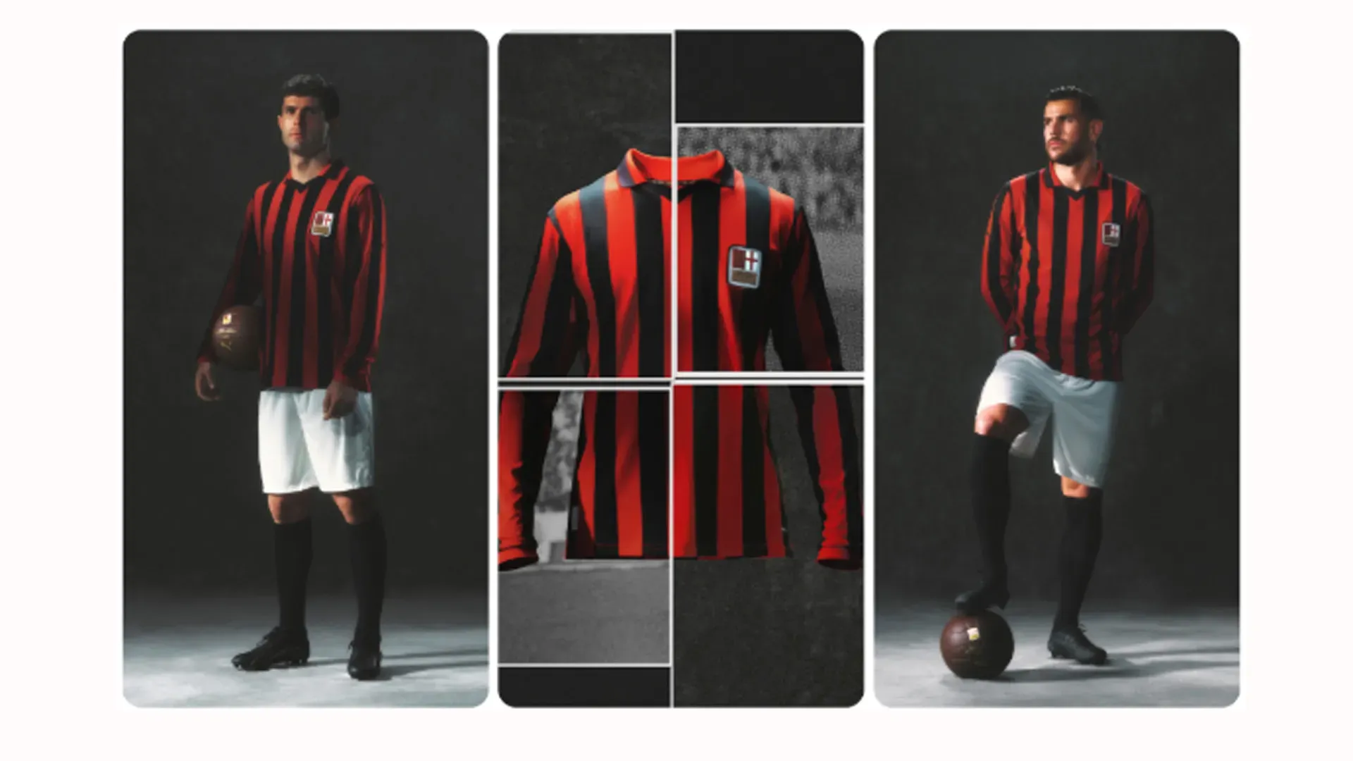 Kit speciale per i 125 anni del Milan: le foto della divisa scelta dai tifosi
