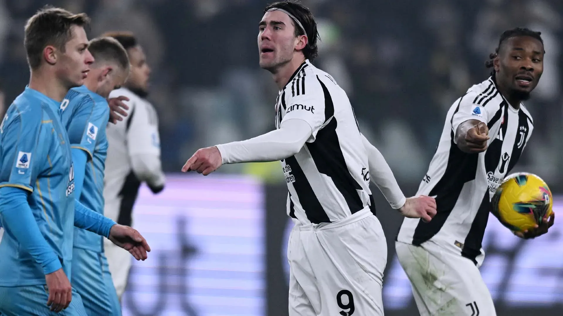 Altissima tensione al termine di Juventus-Venezia