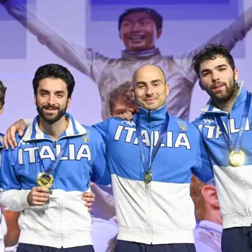 Trionfo dell’Italia nella Coppa del Mondo di fioretto maschile a Parigi
