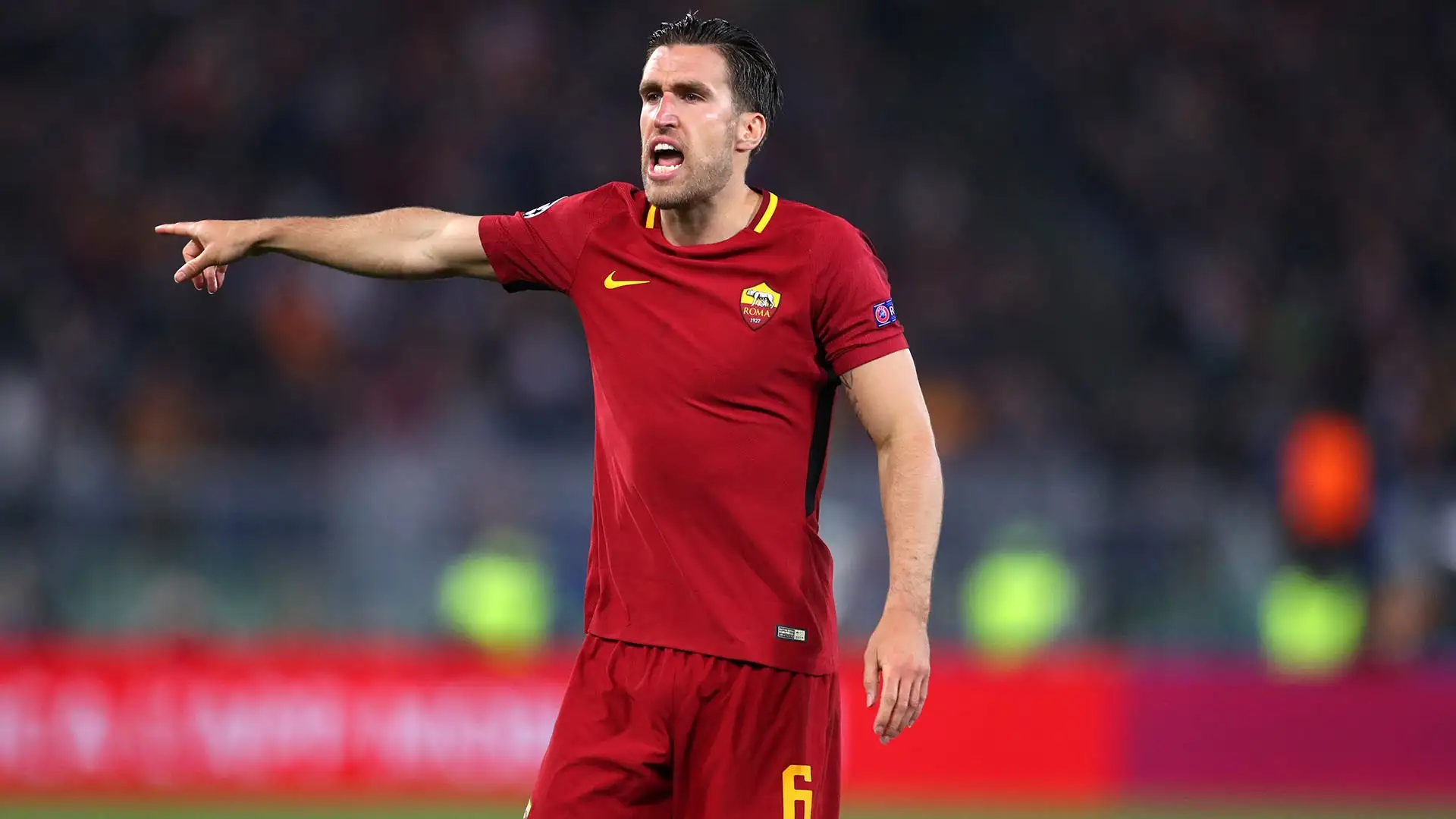 Kevin Strootman è l'olandese che ha vestito la maglia della Roma più a lungo
