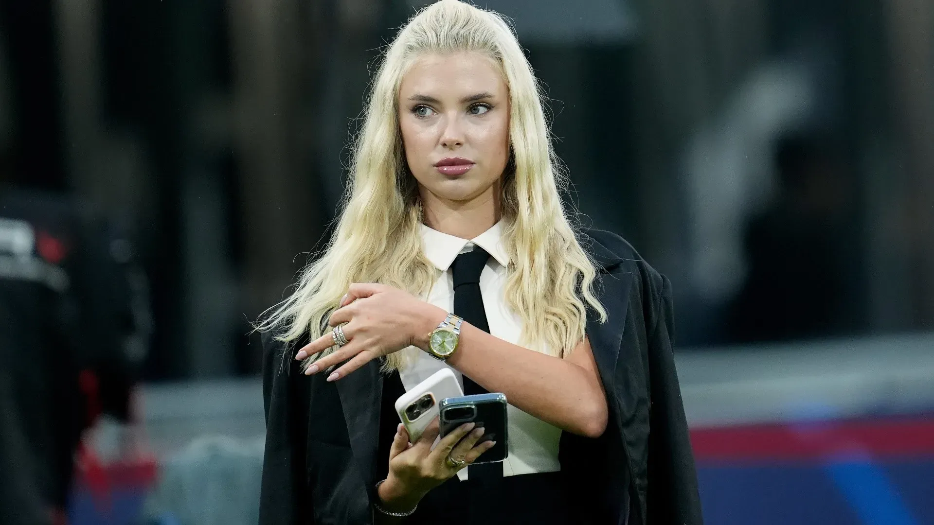 La giornalista nel 2020 ha sposato Oleksandr Zinchenko, campione dell'Arsenal
