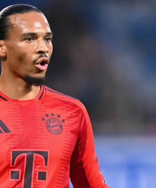 Leroy Sané in Italia: maxi colpo per i campioni. Le foto
