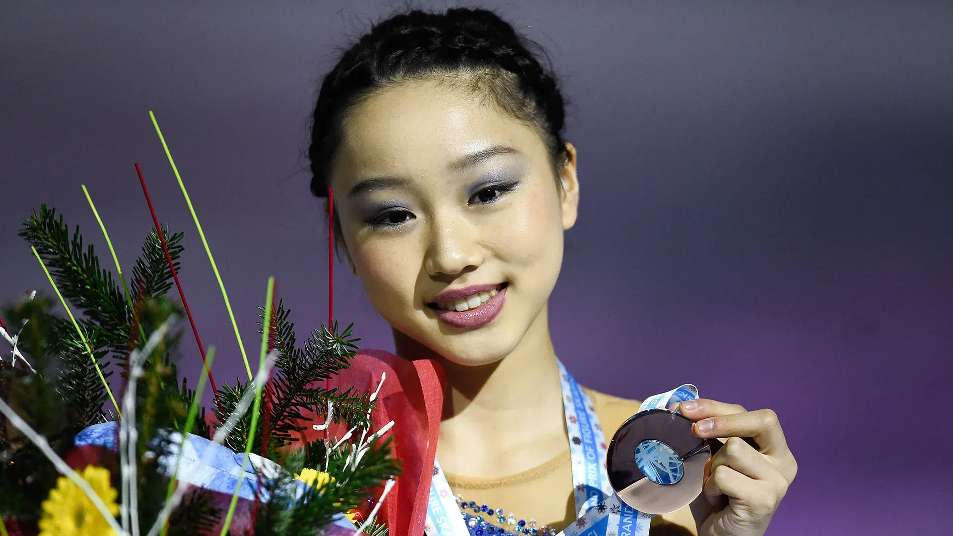 Higuchi ha debuttato a livello juniores durante la stagione 2014-15
