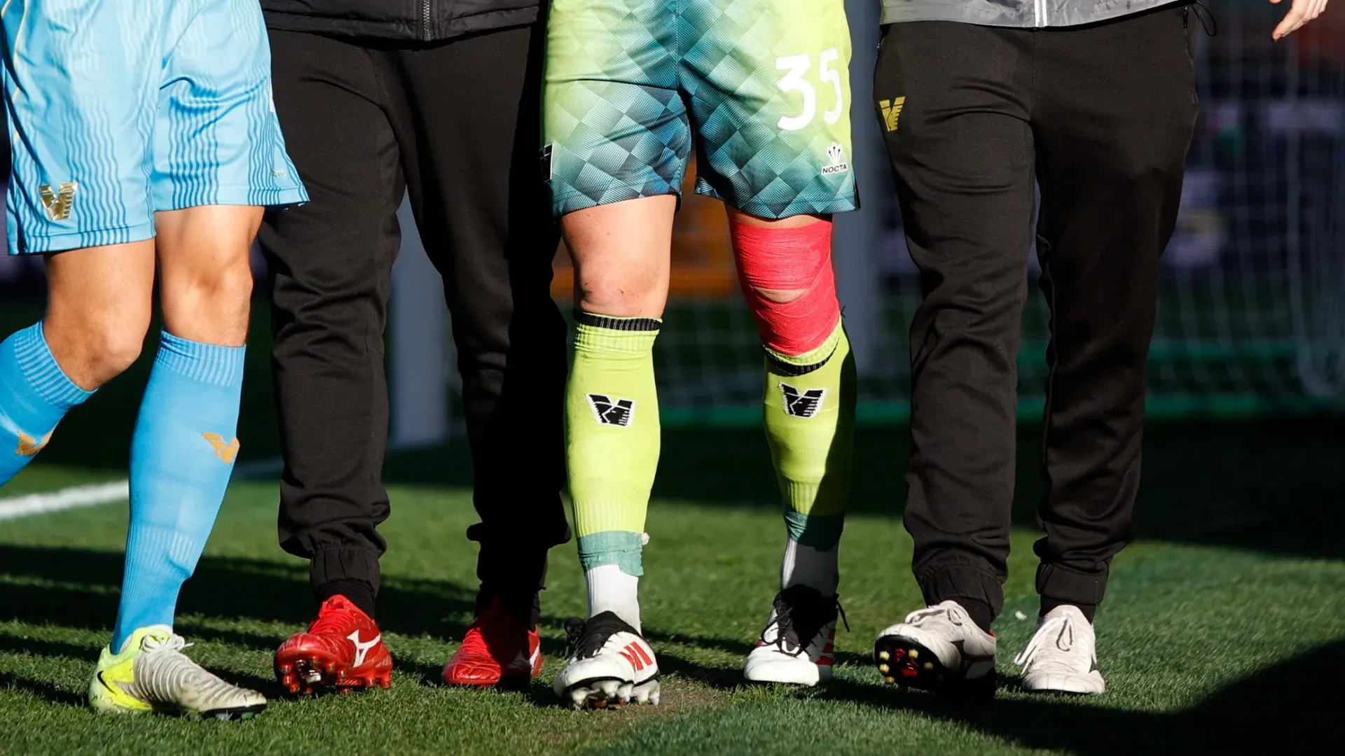 Da subito è parso evidente che il campione non era in grado di proseguire la partita
