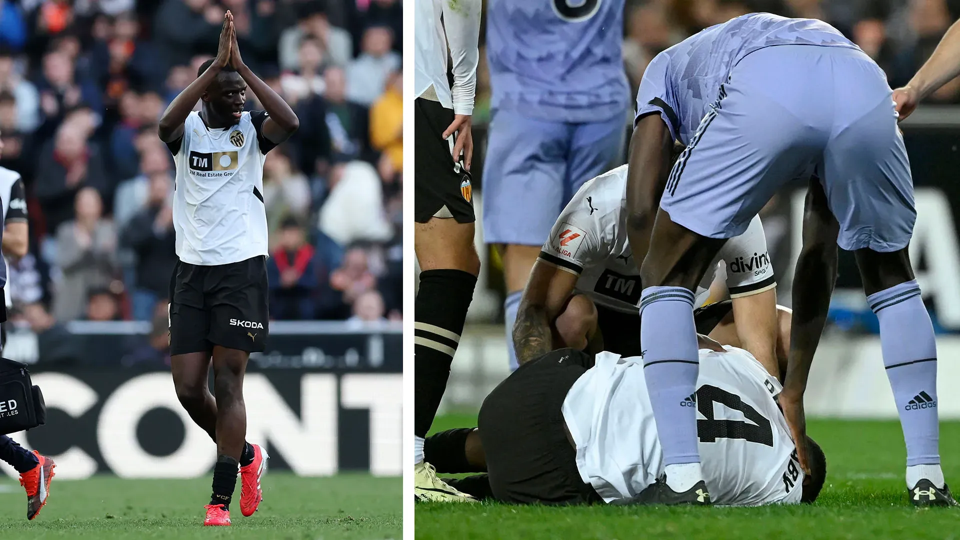 Diakhaby torna al gol a un anno dal tremendo infortunio
