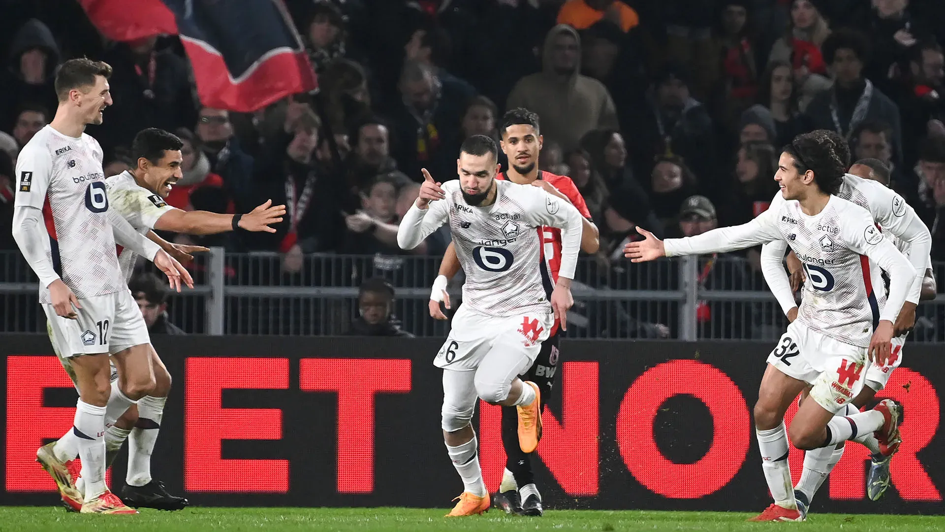 Una domenica indimenticabile per il calciatore del Lille
