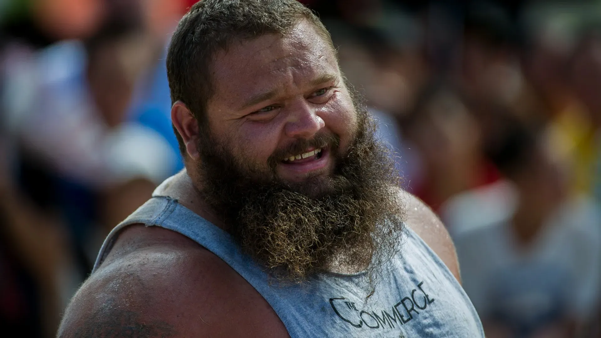 Robert ha partecipato a tantissimi concorsi di strongman e simili
