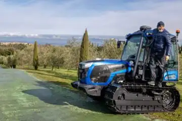 Consegnato a Luciano Spalletti un Landini Trekker 4-110M