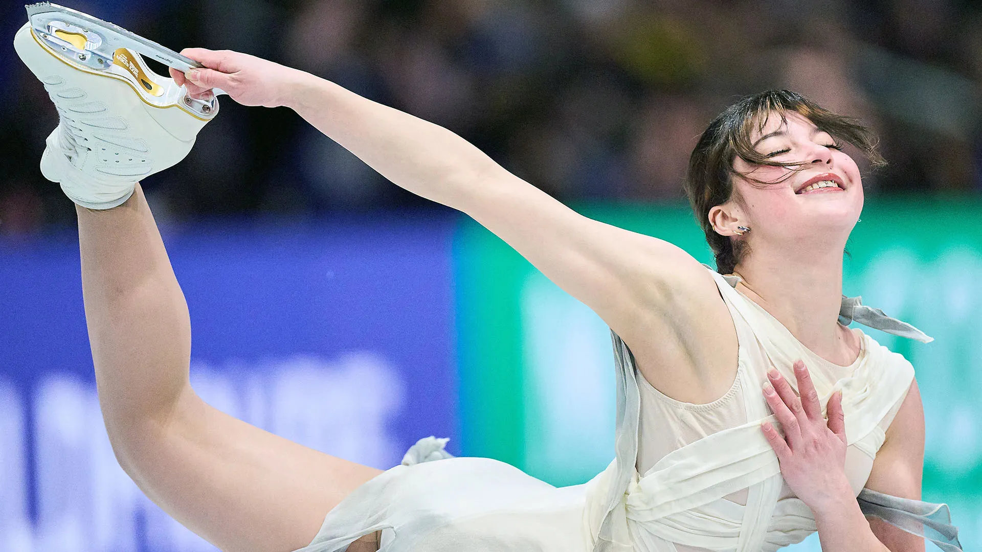 La statunitense Alysa Liu non ha deluso davanti al proprio pubblico nel programma di corto femminile