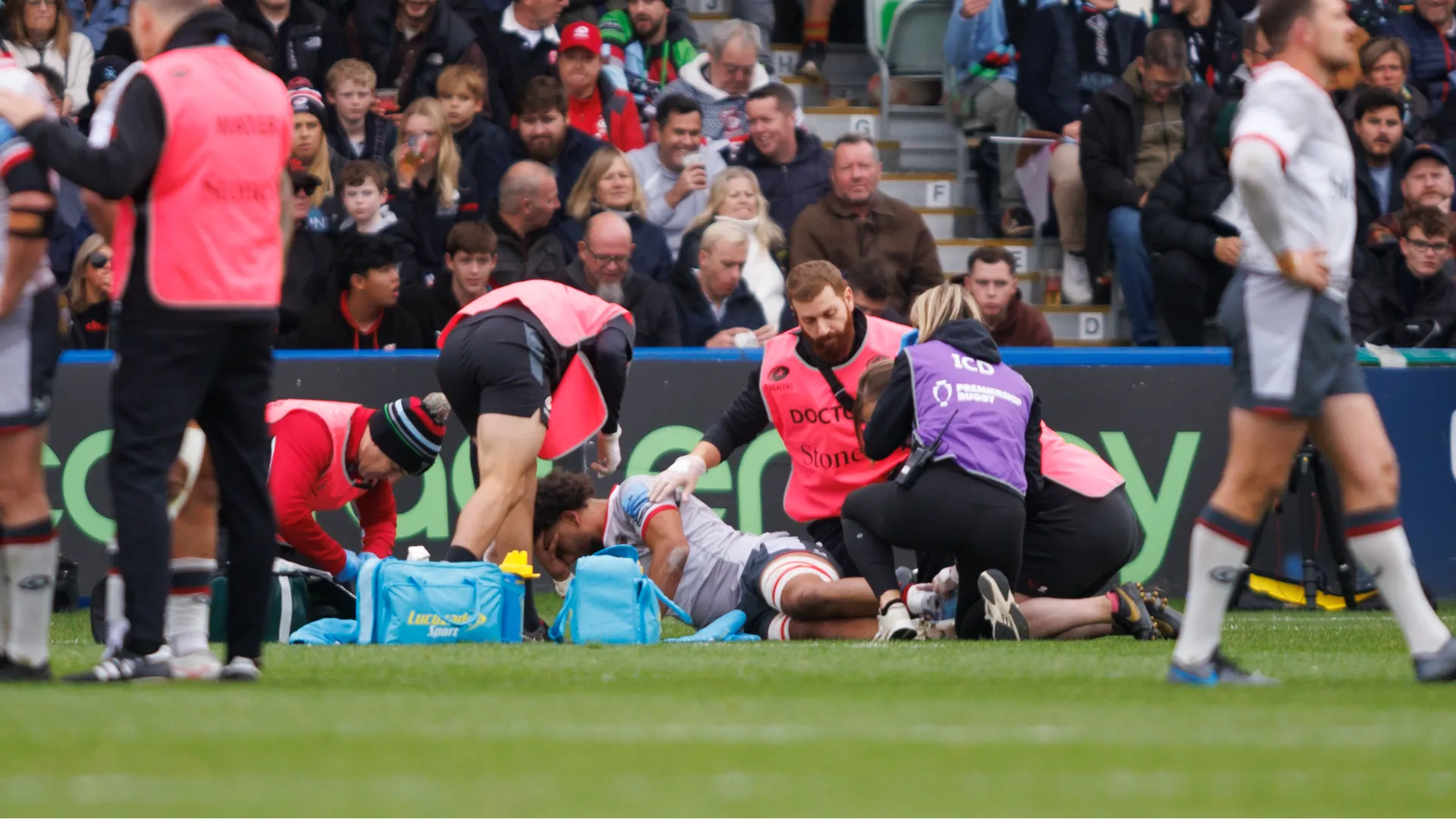 Il campione ha subito un brutto infortunio alla caviglia il 13 ottobre durante una partita contro gli Harlequins
