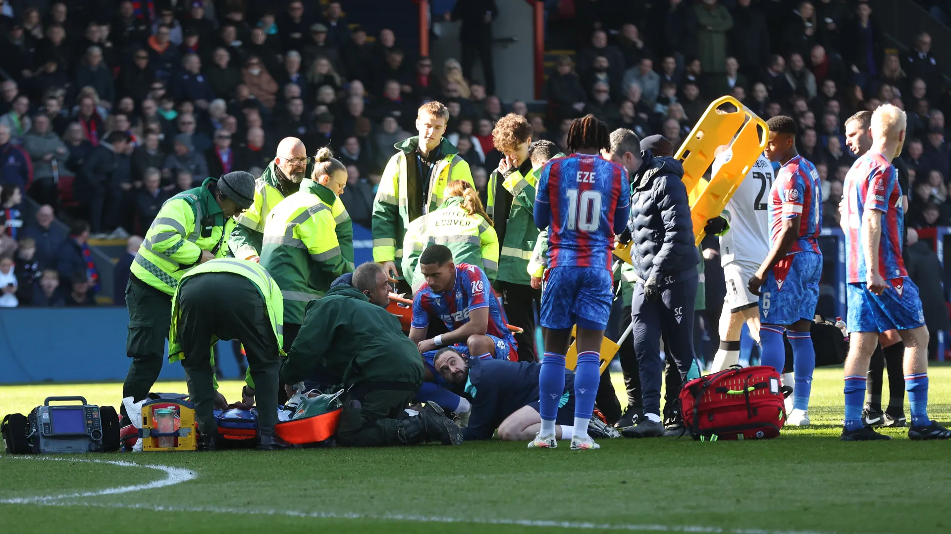 Mateta potrebbe tornare in campo per i quarti di finale di FA Cup