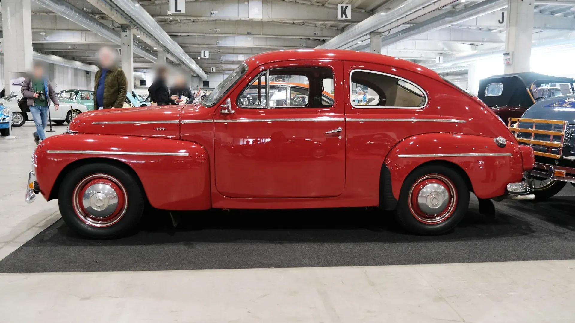 In tutto il suo splendore ecco una Volvo PV 544 del 1964