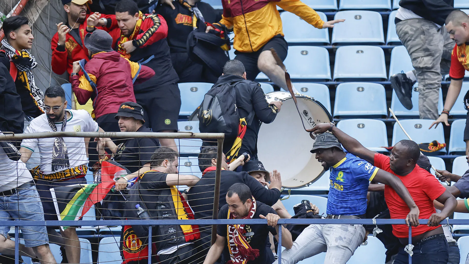 La sfida era valida per i quarti di finale di CAF Champions League