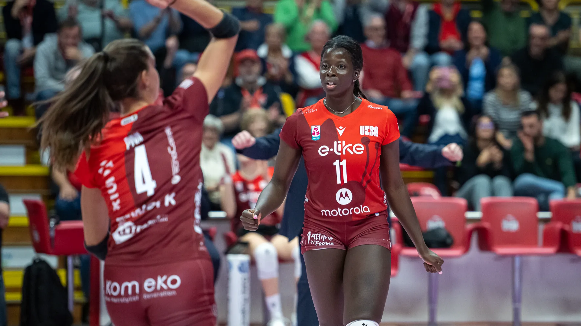 Nella stagione 2024/2025 Josephine ha disputato 26 partite, realizzando 309 punti complessivi (250 in attacco con il 40% di vincenti).